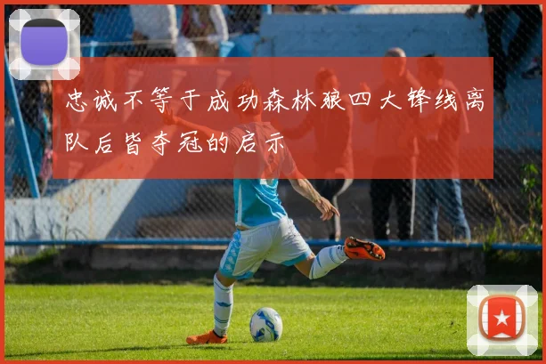 忠诚不等于成功森林狼四大锋线离队后皆夺冠的启示